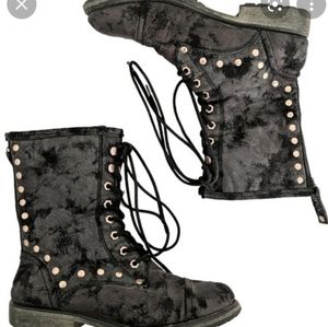 Roxy Concord Distressed Combat Boot